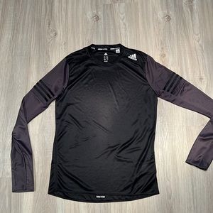 Adidas Climalite Men’s lightweight Running Shirt in Black Size Small